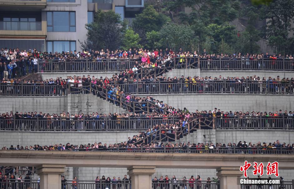 重庆上万粉丝疯狂追星 致节目临时取消录制