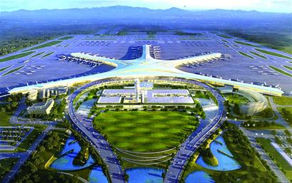 胶东国际机场海星雏形初现