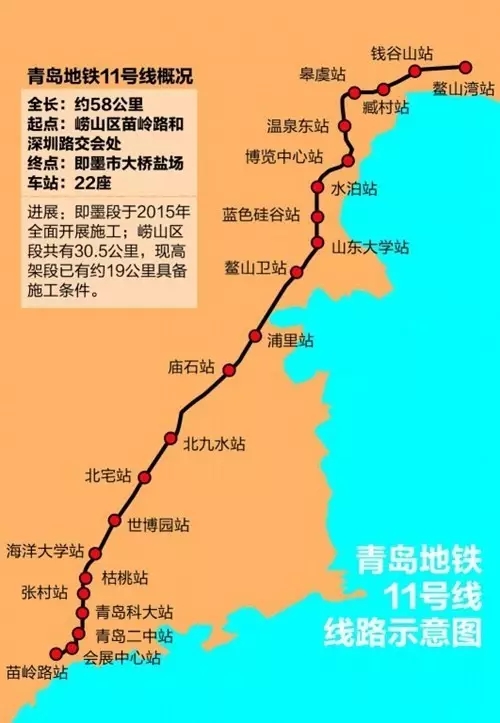 重磅！青岛有3条地铁可能要延伸到邮轮母港