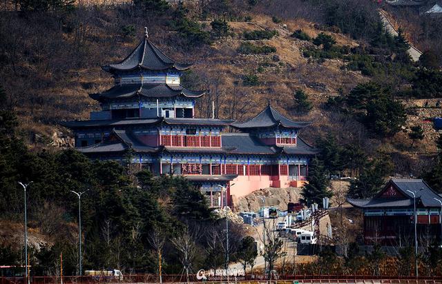 高清：石老人大唐渔宴落幕 曾为崂山最高档酒店