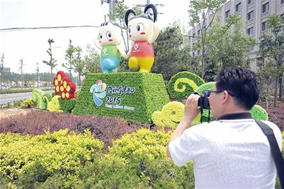 休体大会各场馆火热收尾 馆内座位都有空调口