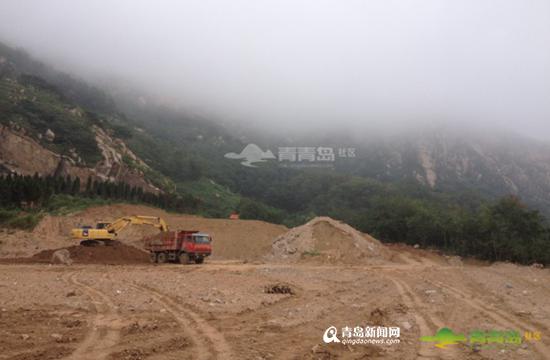 网曝浮山毁林建运动场 建委:完工后将修复