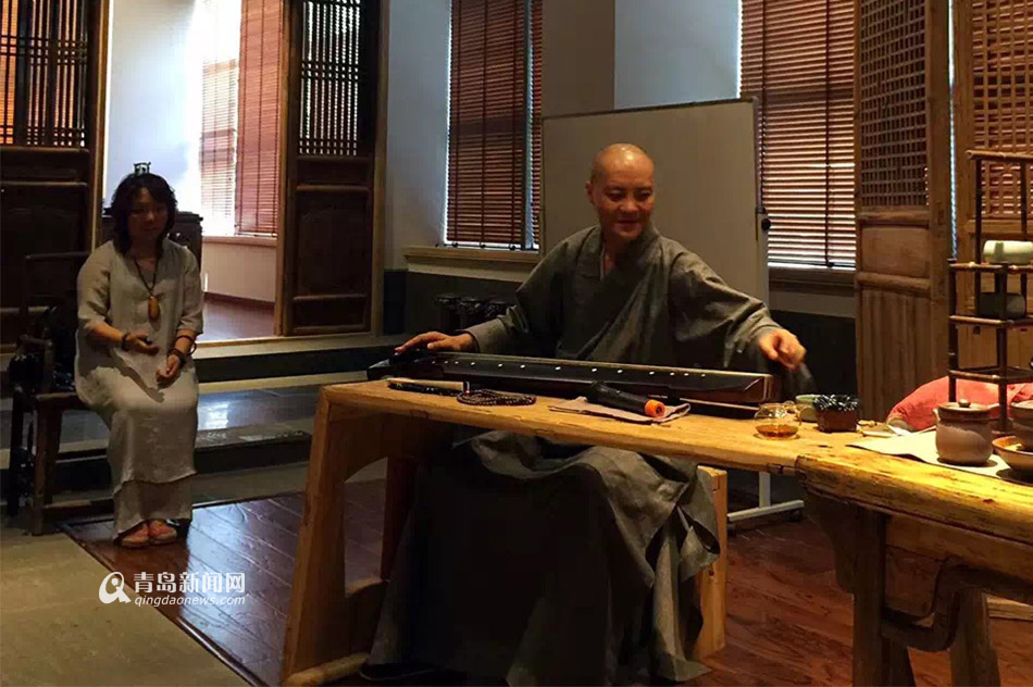 独家:湛山寺藏中国第一琴僧 十指出血练成妙境