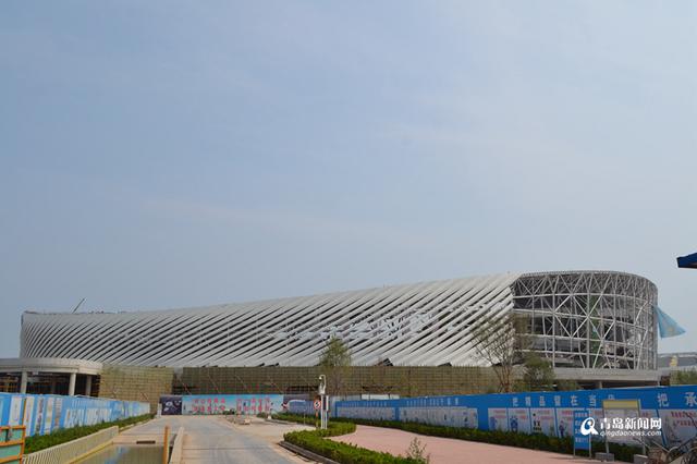 青岛市民健身中心进展顺利 内景首曝光